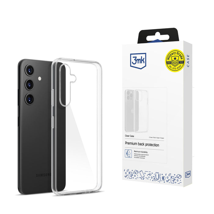 3mk Clear Case for Samsung Galaxy S24 - transparent