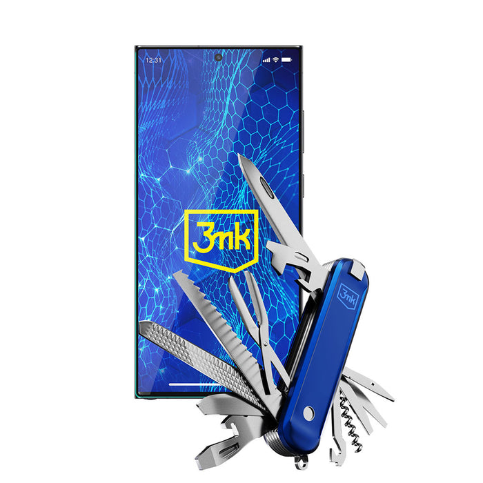 3mk HardGlass Max Lite™ Tempered Glass for Samsung Galaxy S24 Ultra