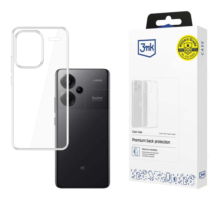 3mk Clear Case for Xiaomi Redmi Note 13 Pro+ - transparent