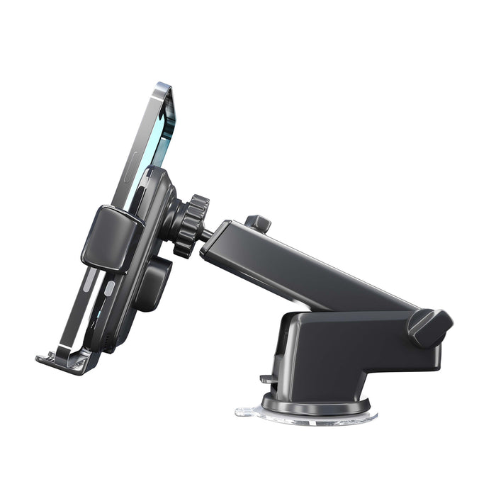 3mk Drive &amp; Charge car phone holder for grille/window/cockpit with inductive charger - black