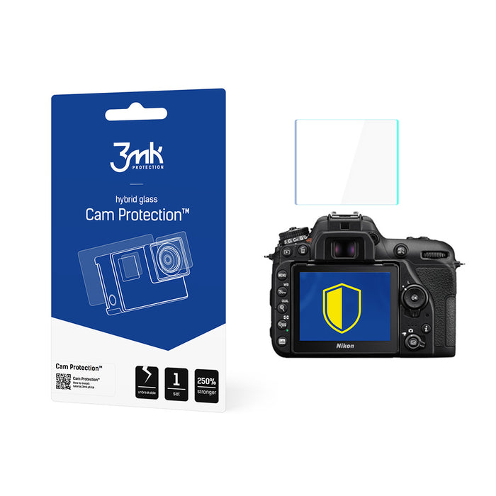 3mk Cam Protection Glass for Nikon D7500