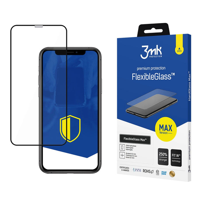 Hybrid glass 3mk FlexibleGlass Max™ for iPhone Xs