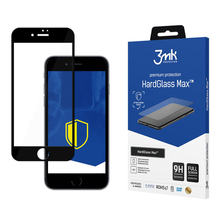 9H 3mk HardGlass Max™ glass for iPhone 8