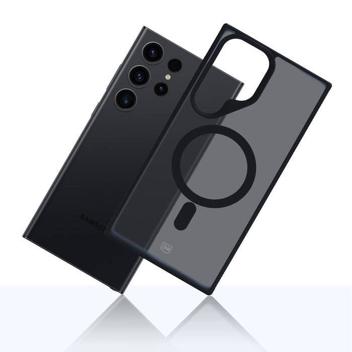 3mk Smoke MagCase with MagSafe for Samsung Galaxy S24 Ultra - semi-transparent