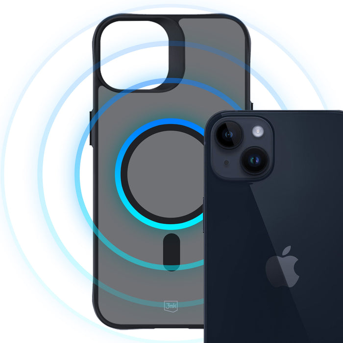 3mk Smoke MagCase with MagSafe for iPhone 14 Plus - Semi-Transparent