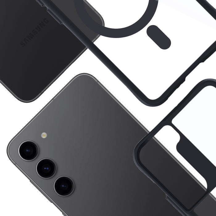 3mk Satin Armor MagCase for Samsung Galaxy S23 5G - Transparent