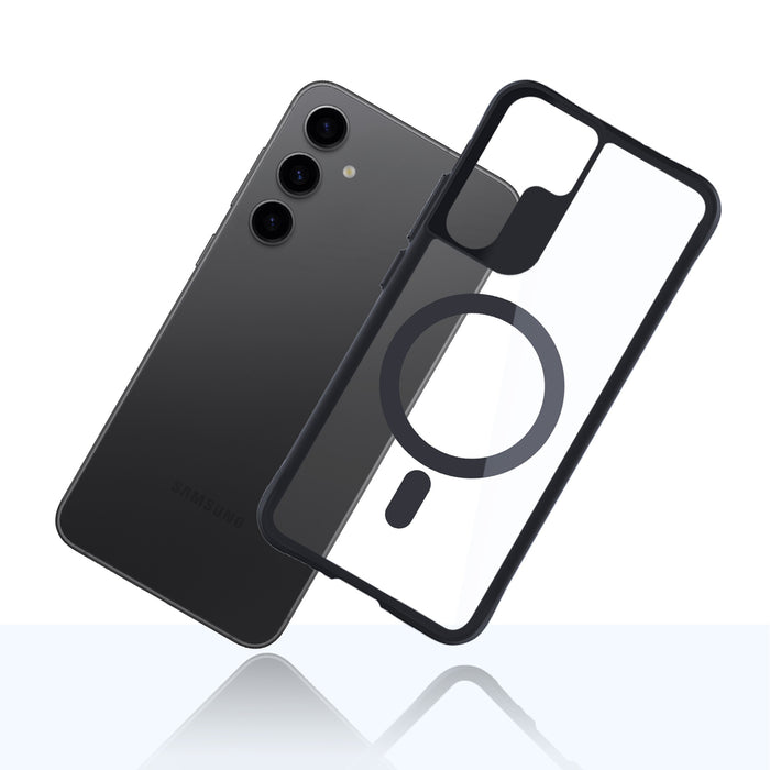 3mk Satin Armor MagCase for Samsung Galaxy S24+ - Transparent