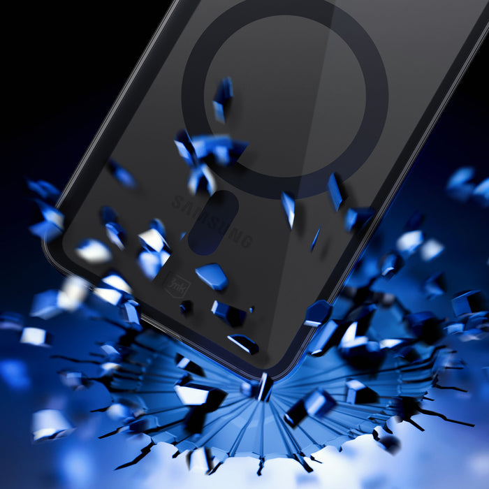 3mk Satin Armor MagCase for Samsung Galaxy S24+ - Transparent