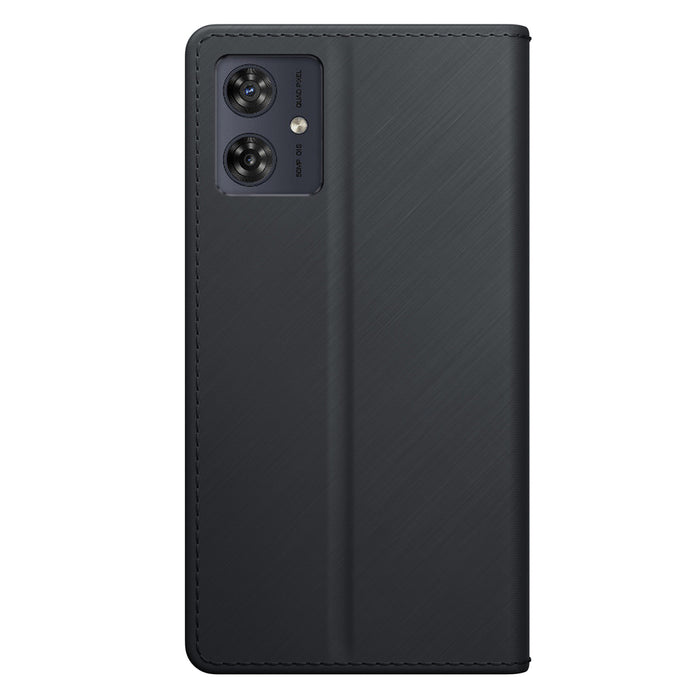 3mk Wallet Case with Flip for Motorola Moto G54/Power Edition - Black