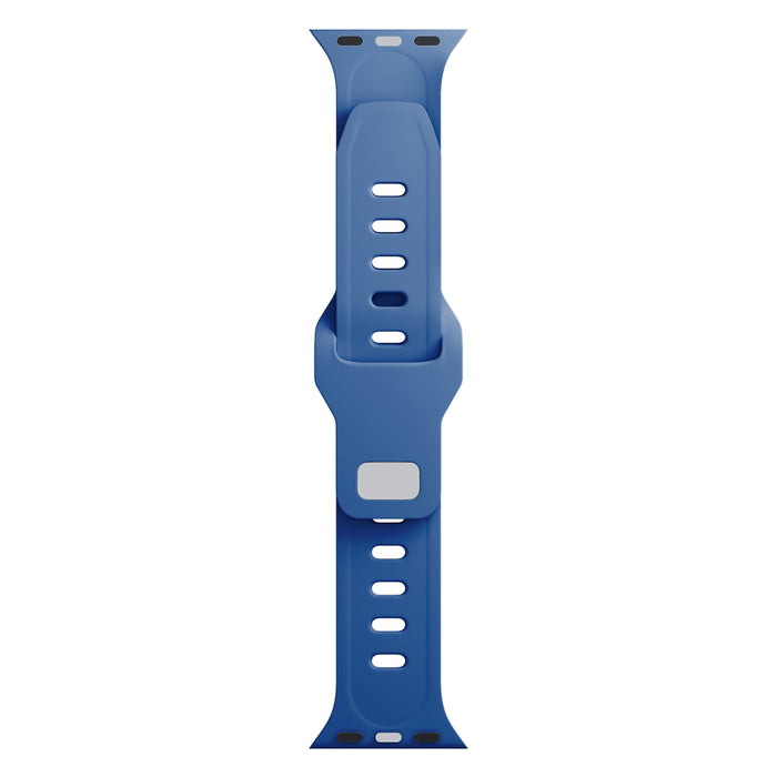 3mk Silicone Watch Strap for Apple Watch 38 / 40 / 41 mm - blue