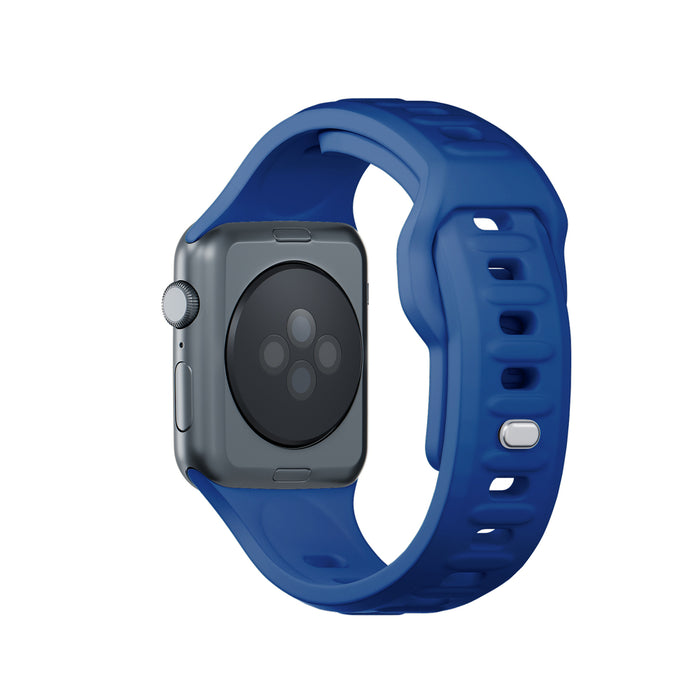 3mk Silicone Watch Strap for Apple Watch 38 / 40 / 41 mm - blue