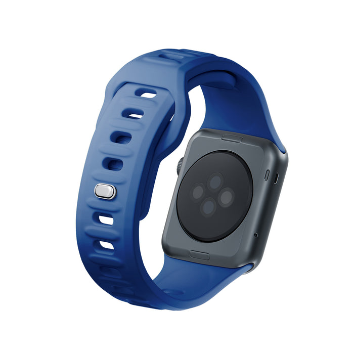 3mk Silicone Watch Strap for Apple Watch 38 / 40 / 41 mm - blue