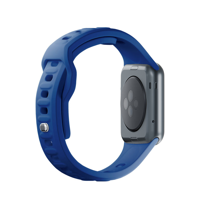 3mk Silicone Watch Strap for Apple Watch 38 / 40 / 41 mm - blue