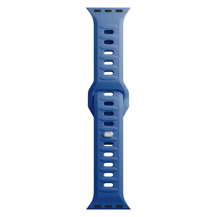 3mk Silicone Watch Strap for Apple Watch 38 / 40 / 41 mm - blue