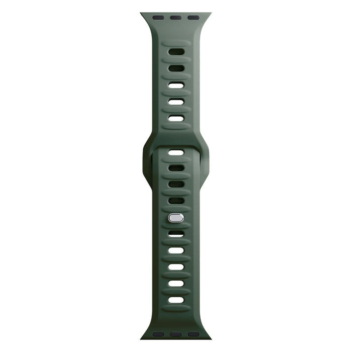 3mk Silicone Watch Strap for Apple Watch 38 / 40 / 41 mm - green