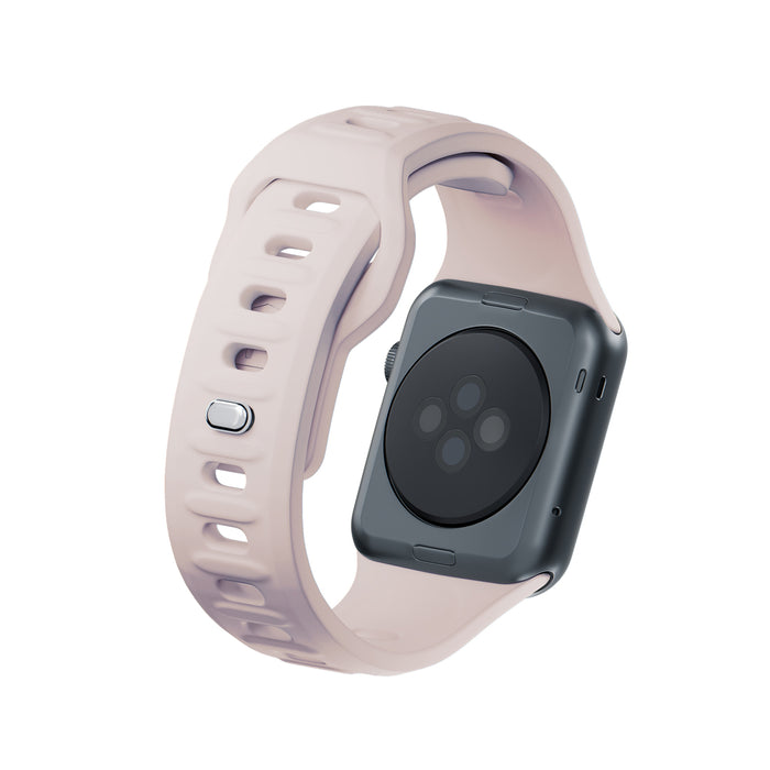 3mk Silicone Watch Strap for Apple Watch 38 / 40 / 41 mm - beige