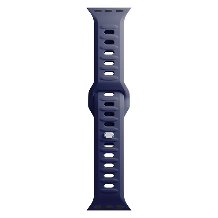 3mk Silicone Watch Strap for Apple Watch 42 / 44 / 45 / 49 mm - blue