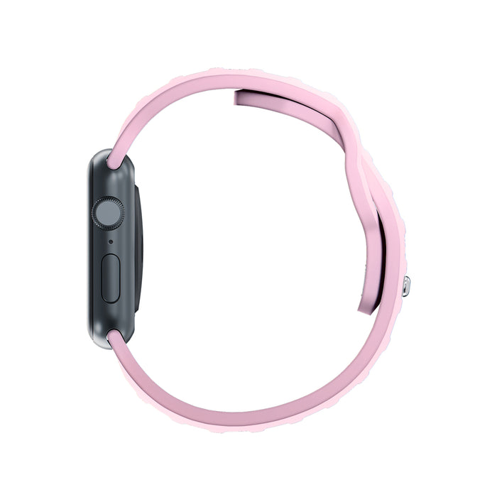 3mk Silicone Watch Strap for Apple Watch 42 / 44 / 45 / 49 mm - pink