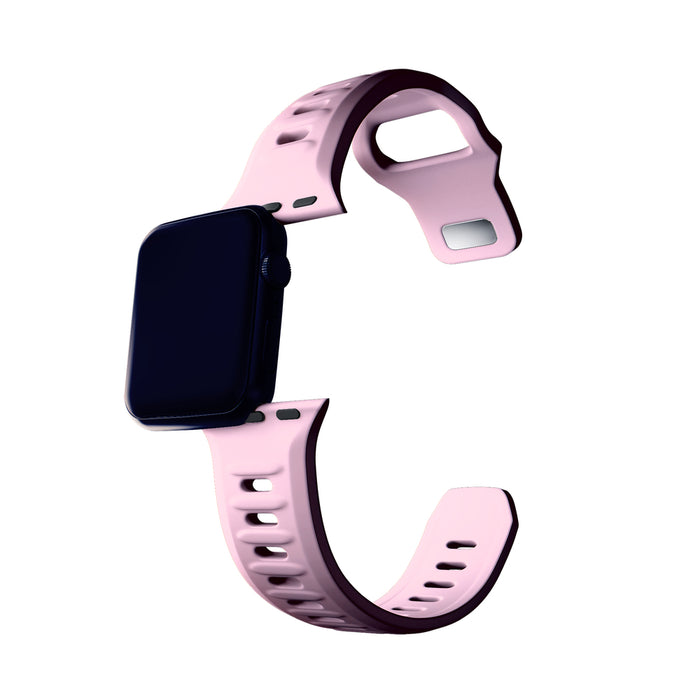 3mk Silicone Watch Strap for Apple Watch 42 / 44 / 45 / 49 mm - pink