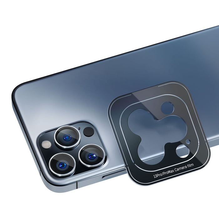 3mk Lens Protection Camera Cover with Green Frame for iPhone 16 / 16 Plus