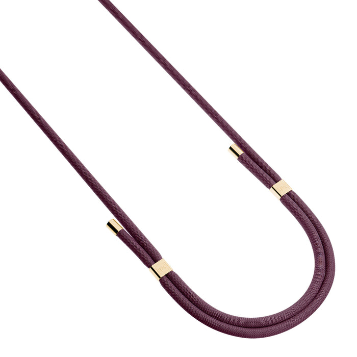 Smartphone lanyard 3mk EasyClip Elite - burgundy
