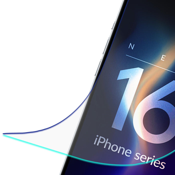 Tempered glass 3mk FlexibleGlass for iPhone 16 Plus