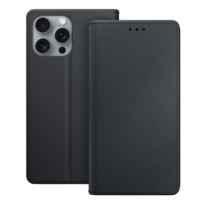 3mk Wallet Case for iPhone 16 Pro - Black