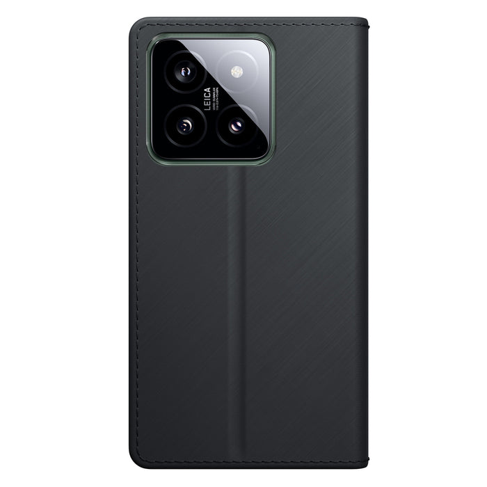 3mk Wallet Case for Xiaomi 14 Pro - Black