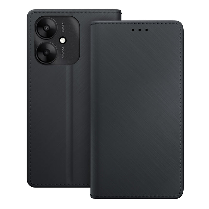 3mk Wallet Case for Xiaomi Redmi 13C 5G - Black