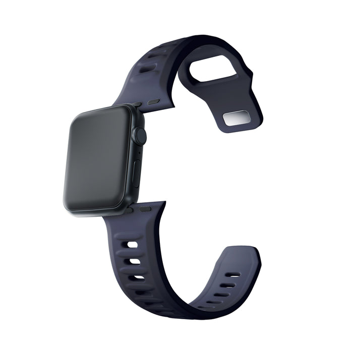 3mk Silicone Watch Strap for Apple Watch 42 / 44 / 45 / 49 mm - gray