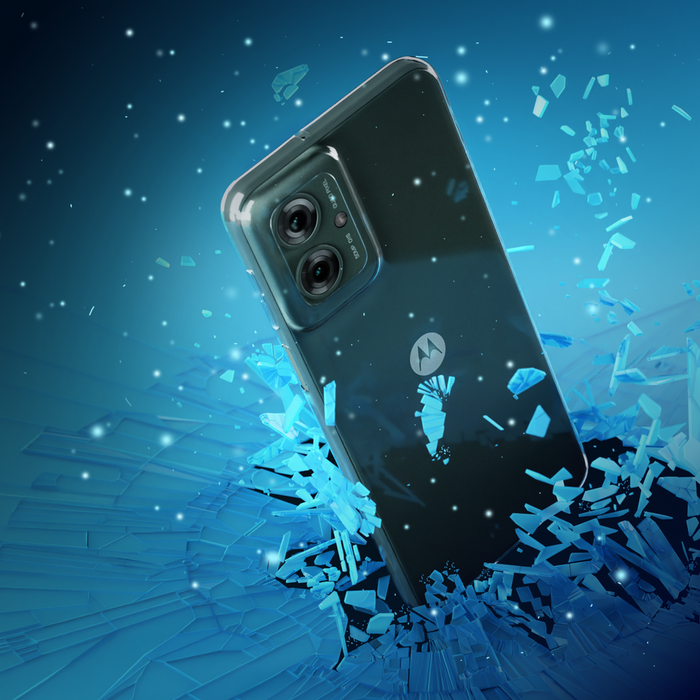 3mk Clear Case for Motorola Moto G55 5G - transparent