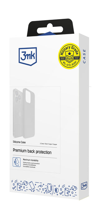 3mk Silicone Case for Xiaomi Redmi Note 13 Pro 4G - black