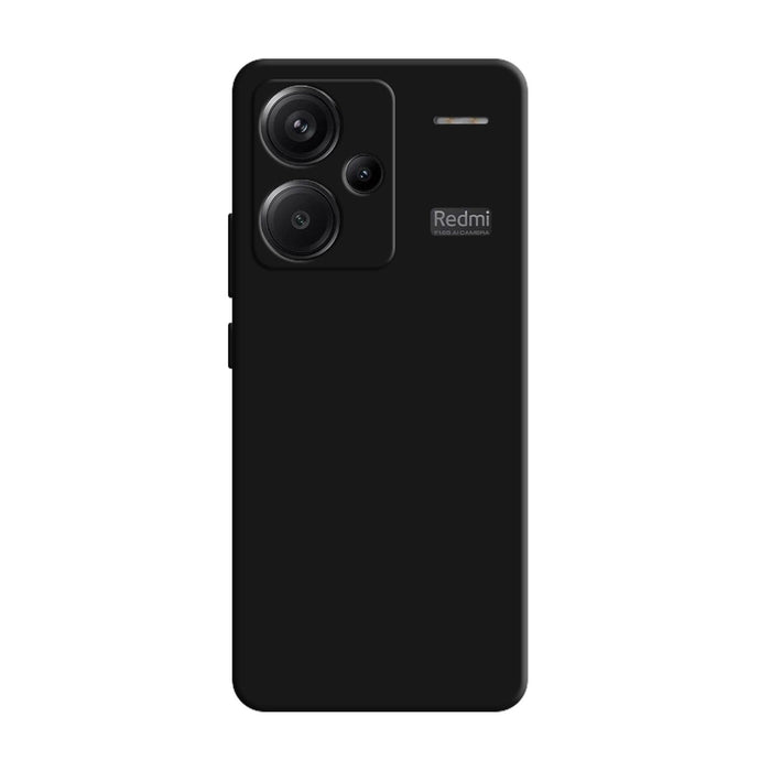 3mk Silicone Case for Xiaomi Redmi Note 13 Pro+ - Black