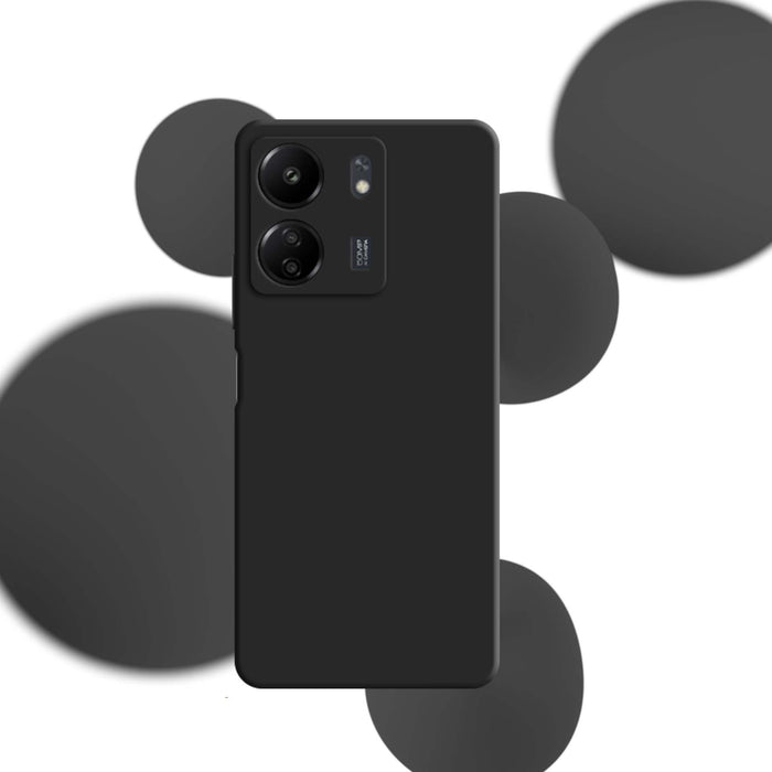 3mk Silicone Case for Xiaomi Redmi 13C/POCO C65 - black
