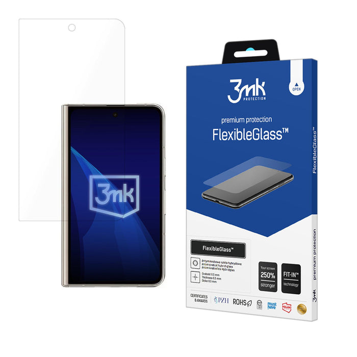 Tempered glass 3mk FlexibleGlass for Google Pixel Fold (front)