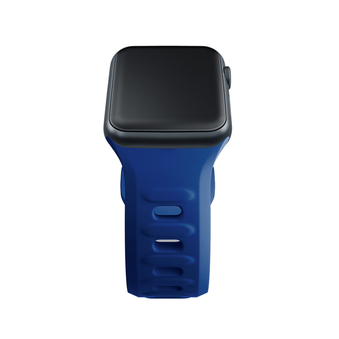 3mk Silicone Watch Strap for Apple Watch 42 / 44 / 45 / 49 mm - blue