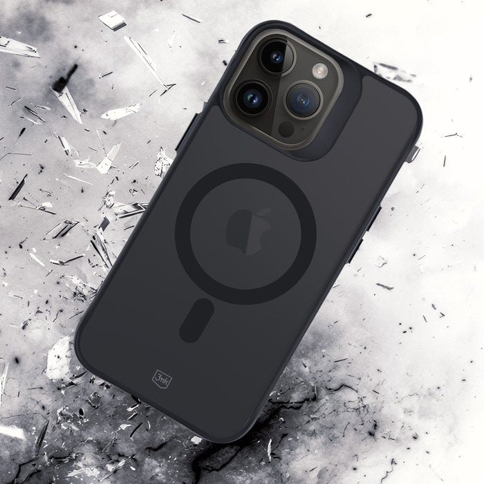 3mk Smoke MagCase with MagSafe for iPhone 14 Pro - Semi-transparent