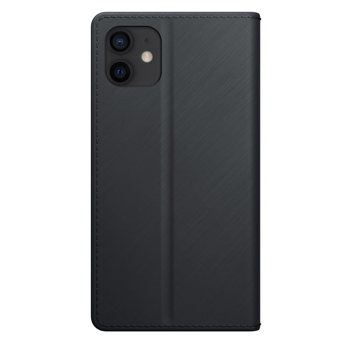3mk Wallet Case for iPhone 12 / 12 Pro - Black