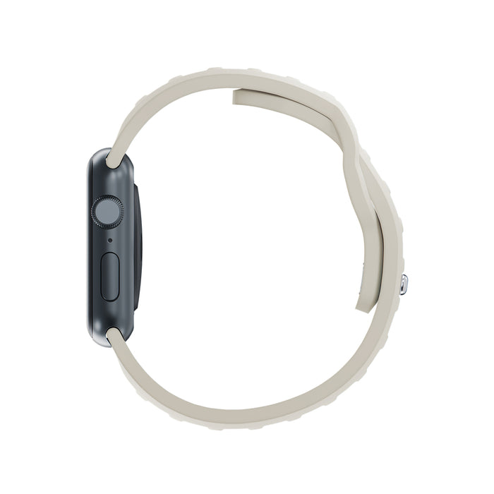 3mk Silicone Watch Strap for Apple Watch 42/44/45/49mm - beige