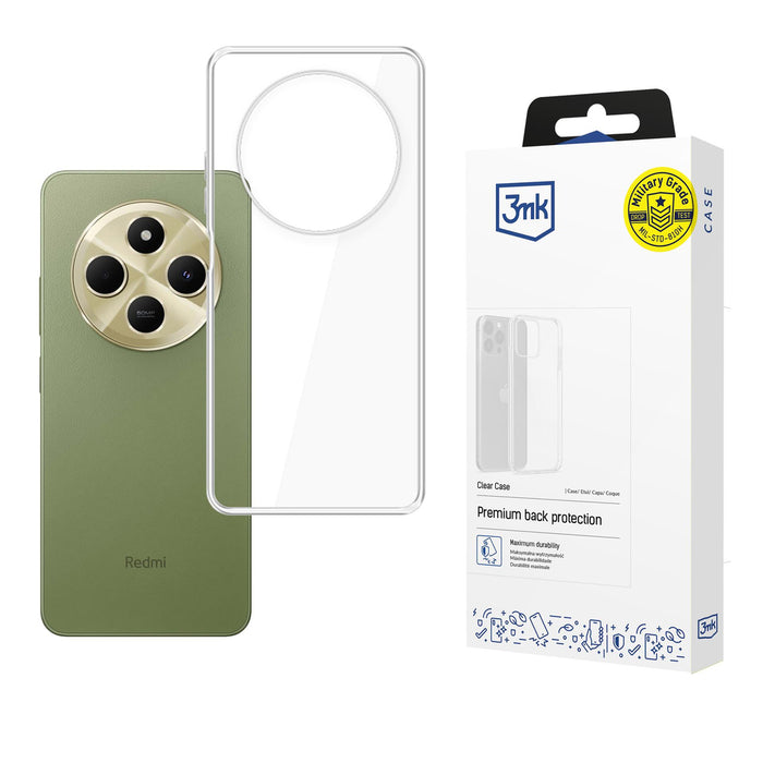 3mk Clear Case for Xiaomi Redmi 14C - transparent