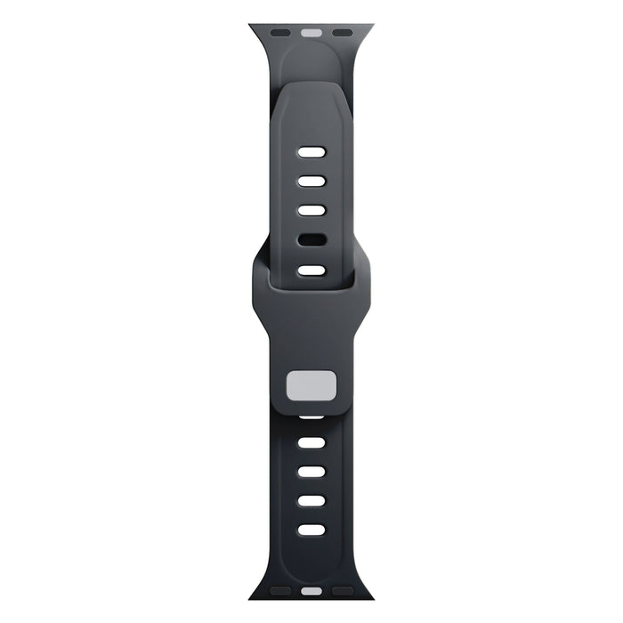 3mk Silicone Watch Strap for Apple Watch 42 / 44 / 45 / 49 mm - black