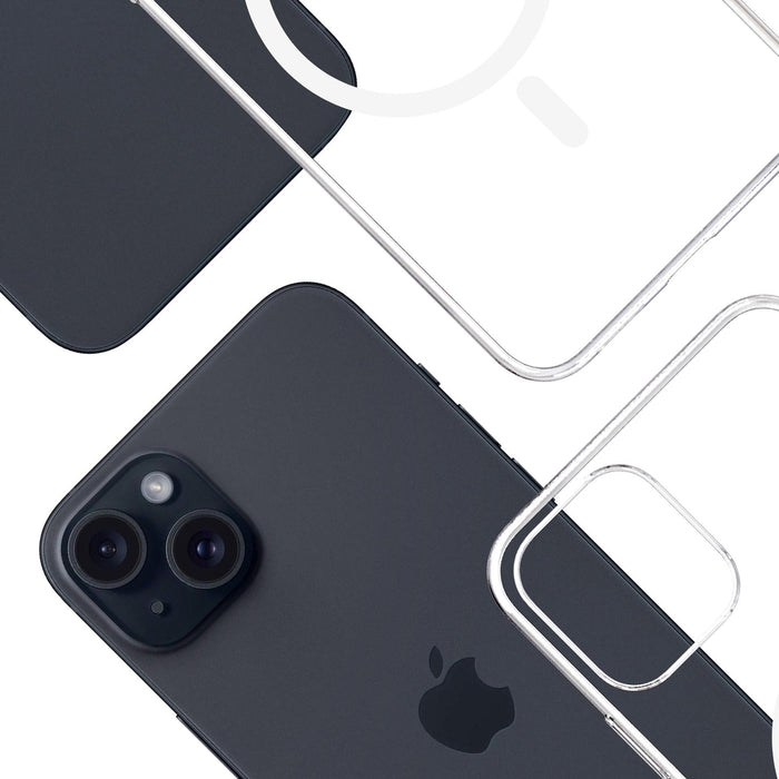 3mk Clear MagCase for Apple iPhone 15 - transparent