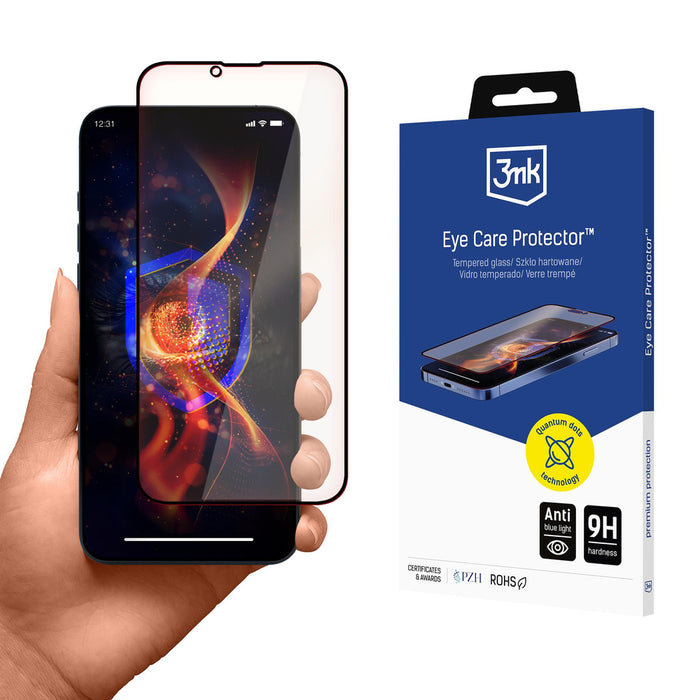 Tempered Glass 3mk Eye Care Protector for Apple iPhone 13/13 Pro/14