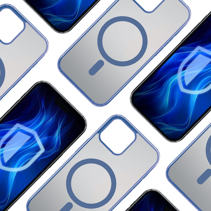 3mk Frosty MagCase Blue Case for Apple iPhone 15 Plus - blue