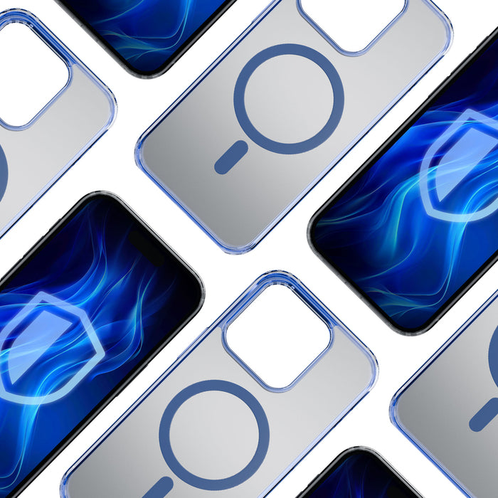 3mk Frosty MagCase Blue Case for Apple iPhone 15 Pro Max - Blue