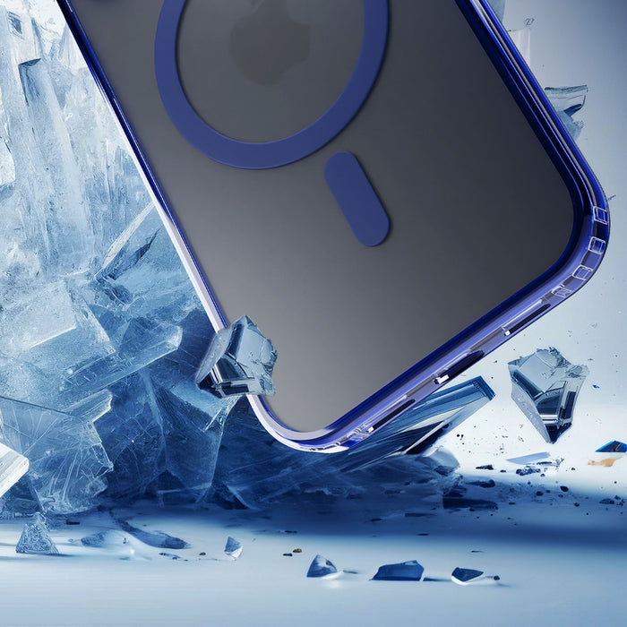 3mk Frosty MagCase Blue Case for Apple iPhone 15 Pro - Blue