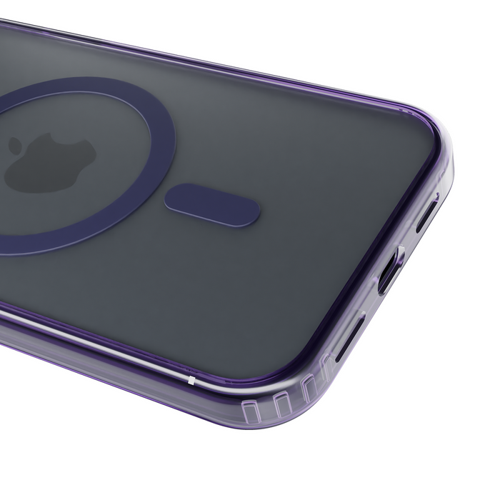 3mk Frosty MagCase Purple Case for Apple iPhone 12 Pro Max - purple