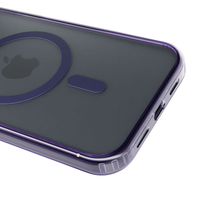 3mk Frosty MagCase Purple Case for Apple iPhone 15 - purple