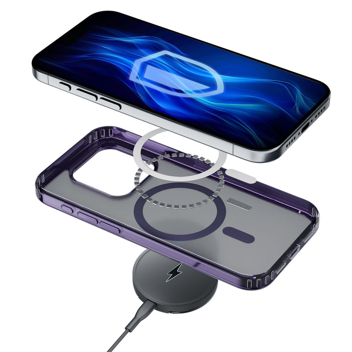 3mk Frosty MagCase purple for Apple iPhone 15 Plus - purple