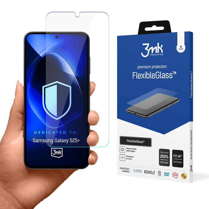 Hybrid glass 3mk FlexibleGlass for Samsung Galaxy S25+